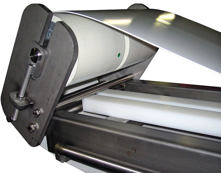 Convoyeur alimentaire démontage bande sans outils