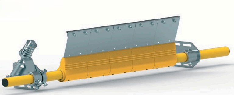 Racleur frontal carbure