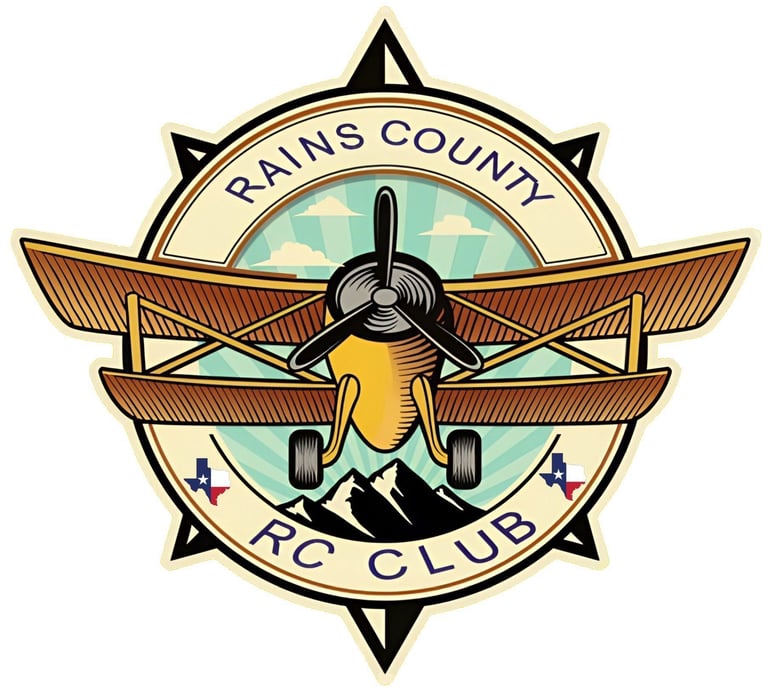 Rains County Radio Control Club logo