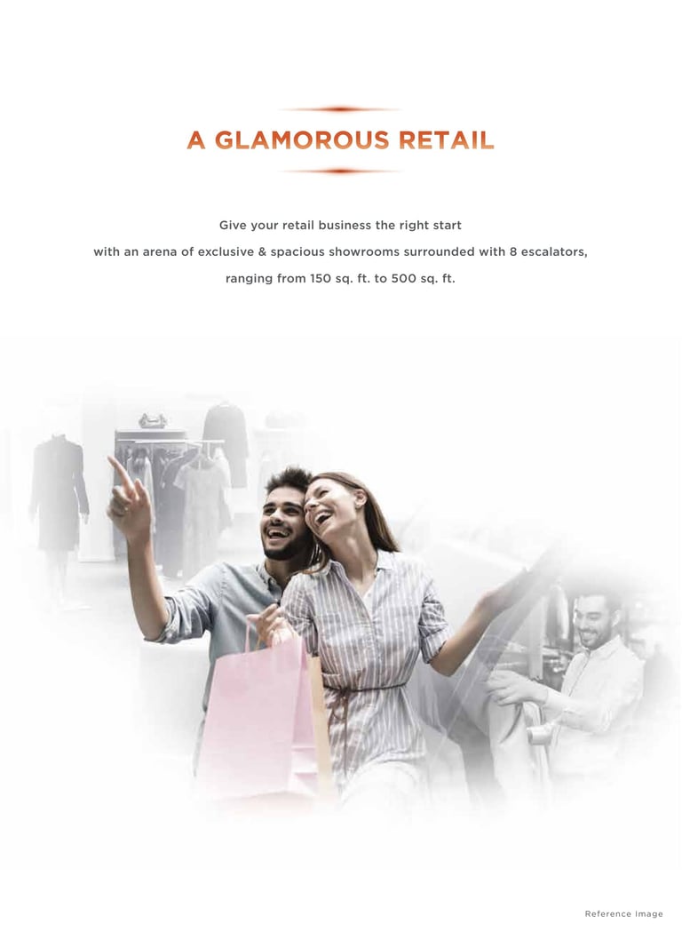 AMENITIES ORNATE SOLITAIRE DAHISAR EAST, ORNATE COMMERCIAL, NEAR DAHISAR EAST RAILWAY STATION