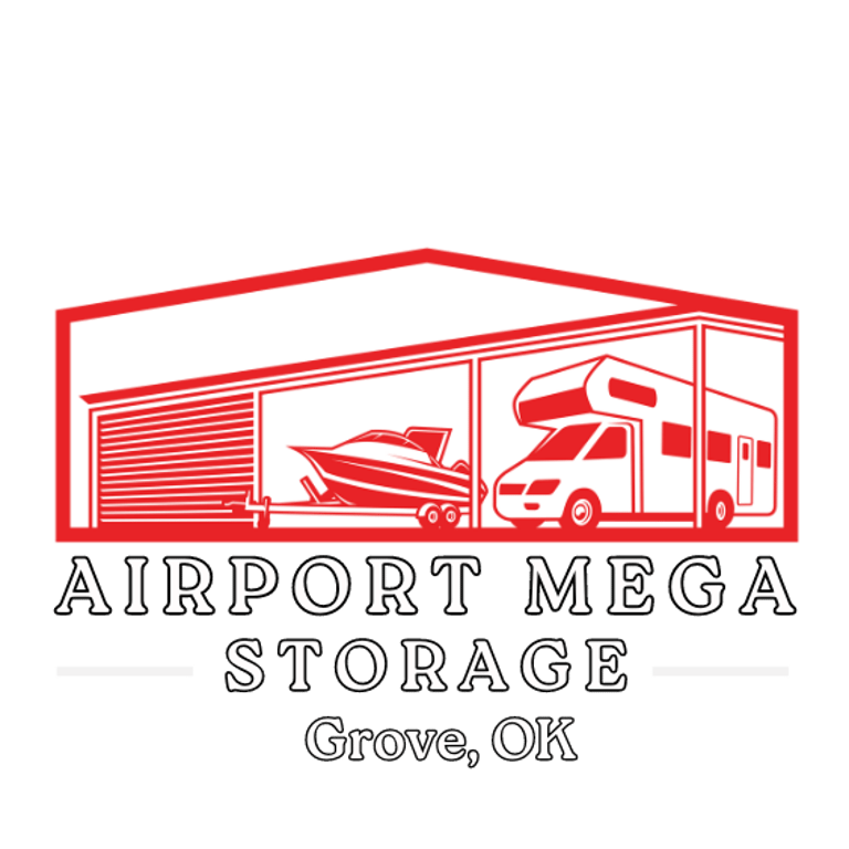 Airport Mega Storage, premium indoor RV & Boat storage logo