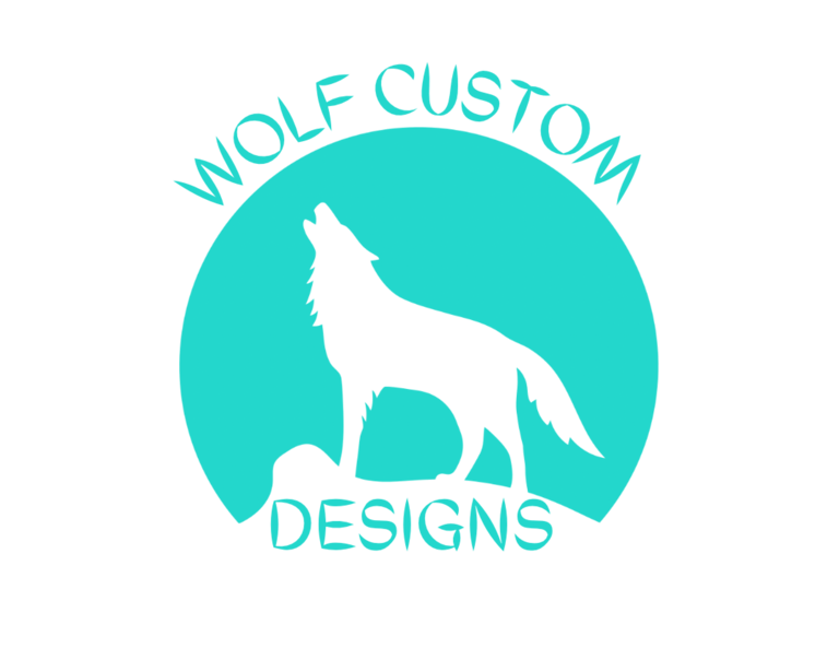 wolf custom designs logo