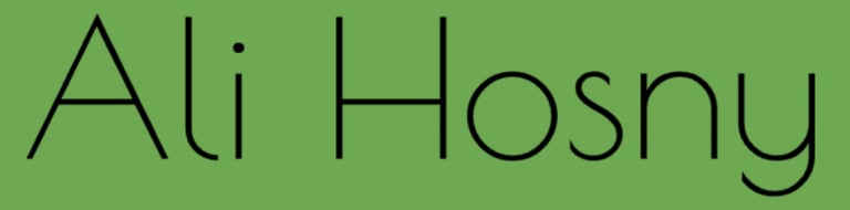 Ali Hosny logo