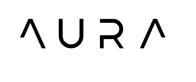 AURA interior design studio logo