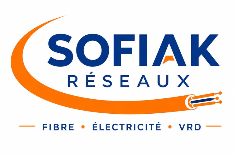 SOFIAK Réseaux – Génie Civil, Fibre & Électricité logo