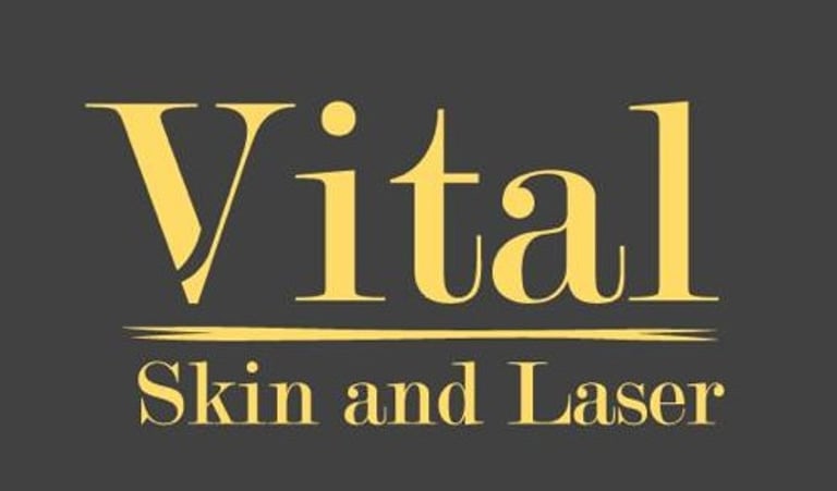 Vital skin and laser logo