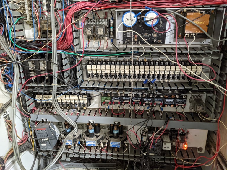 Tablero Maquina Obsoleta