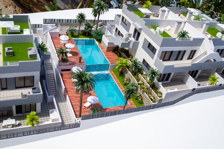 Bungalows con piscina nature views II