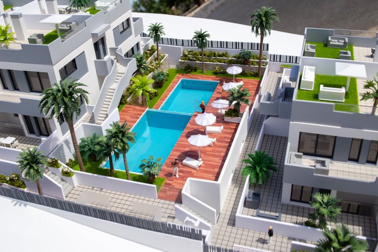 Bungalows con piscina nature views II