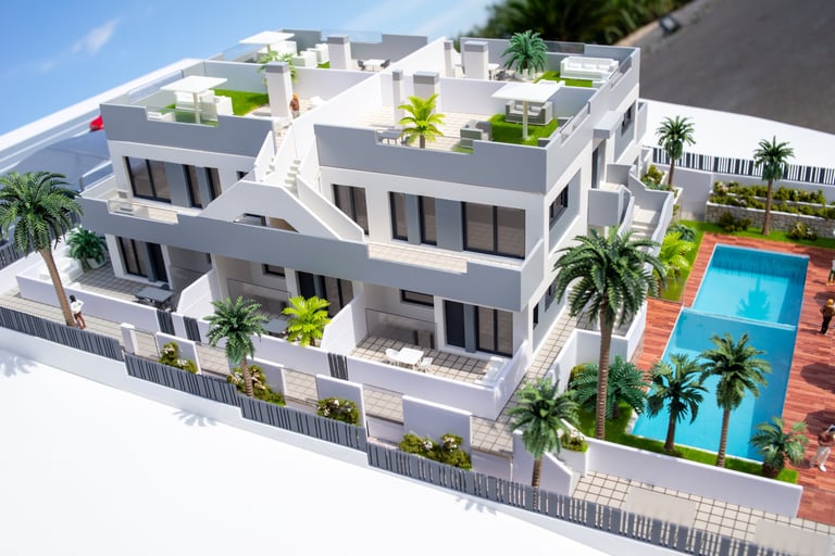 Bungalows con piscina nature views II