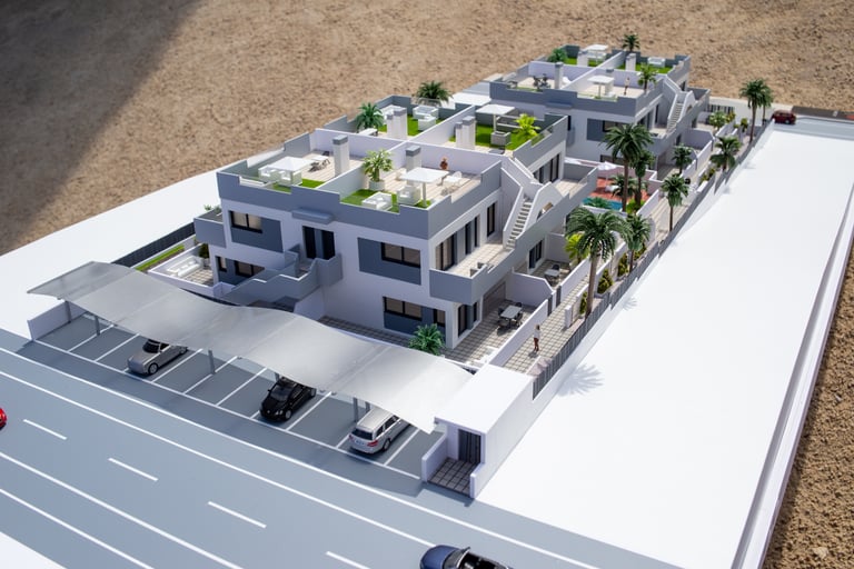 Bungalows con piscina nature views II