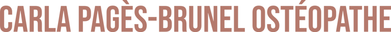 Carla Pagès-Brunel Ostéopathe logo