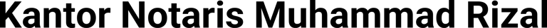 Kantor Notaris Muhammad Rizal logo
