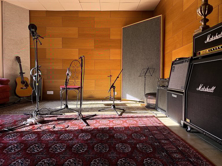 Salle d'enregistrement - recording