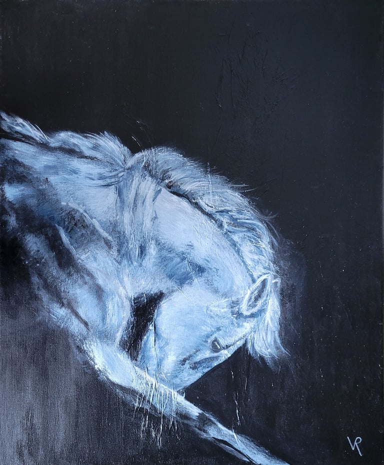 Acrylique sur toile 73 cm x 60 cm