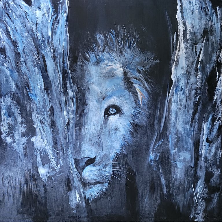 Acrylique sur toile 80 cm x 80 cm