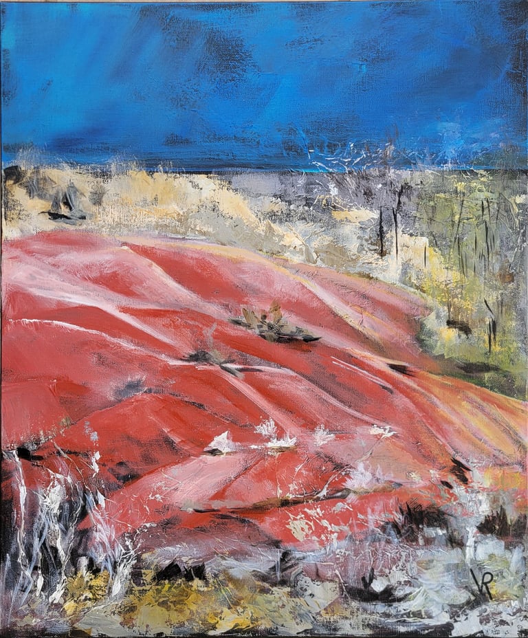 Acrylique sur toile 65 cm x 54 cm