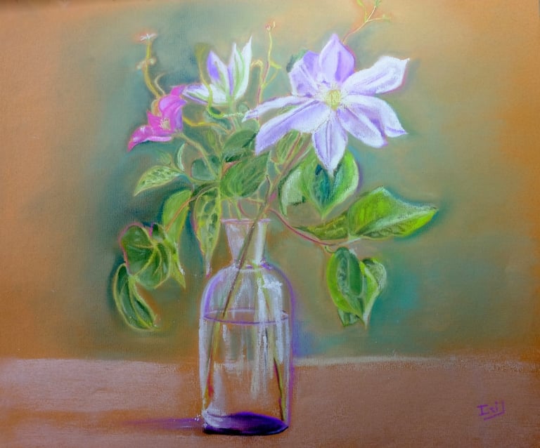 Pastel sur papier 36 cm x 46 cm