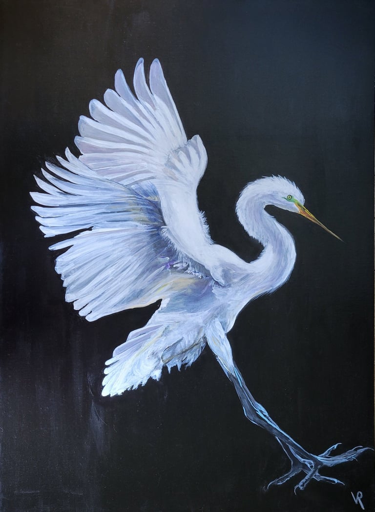 Acrylique sur toile 92 cm x 65 cm