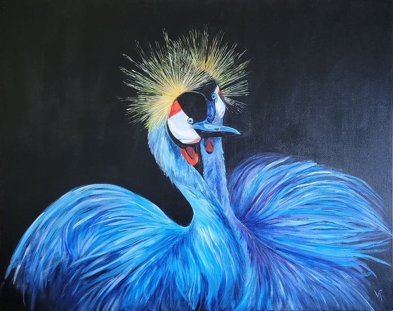 Acrylique sur toile 80 cm x 100 cm