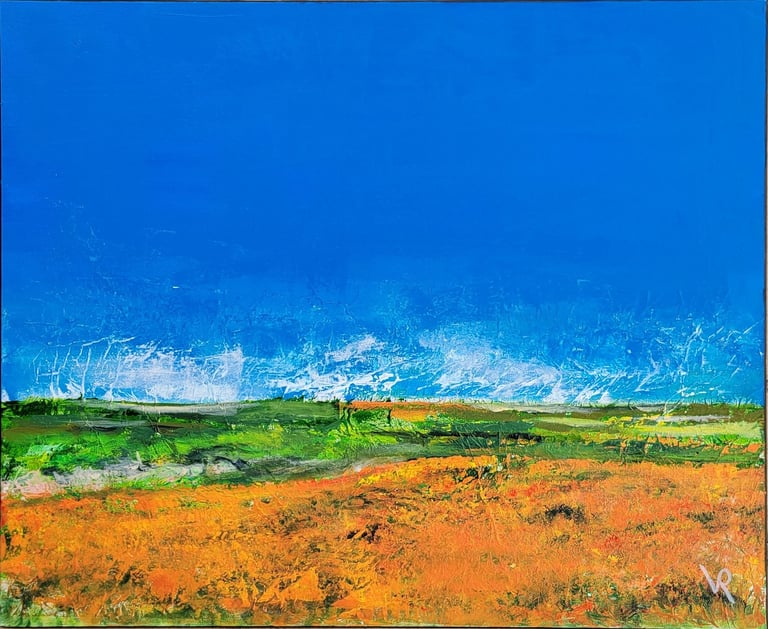 Acrylique sur toile 61 cm x 50 cm