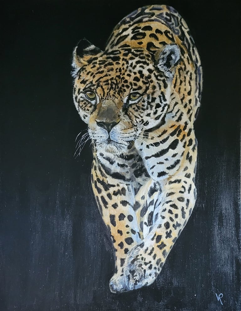 Acrylique sur toile 81 cm x 60 cm