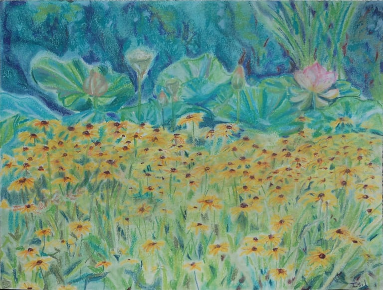 Pastel sur papier 36 cm x 46 cm