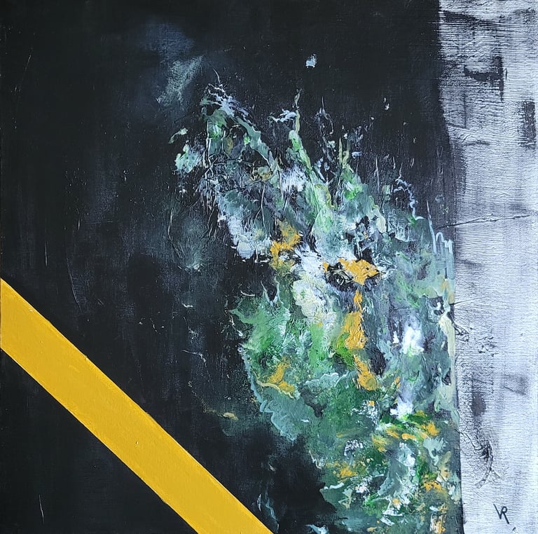 Acrylique sur toile 50 cm x 50 cm