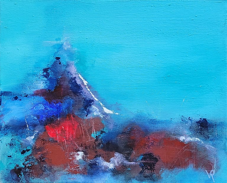 Acrylique sur toile 38 cm x 46 cm