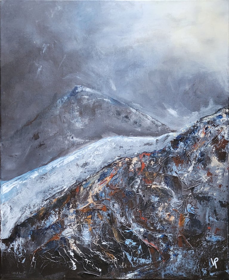 Acrylique sur toile 61 cm x 50 cm