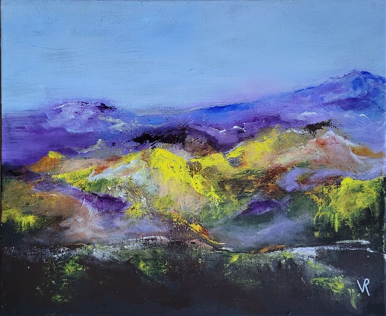 acrylique sur toile 60 cm X 50 cm