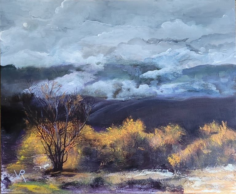 Acrylique sur toile 60 cm x 73 cm