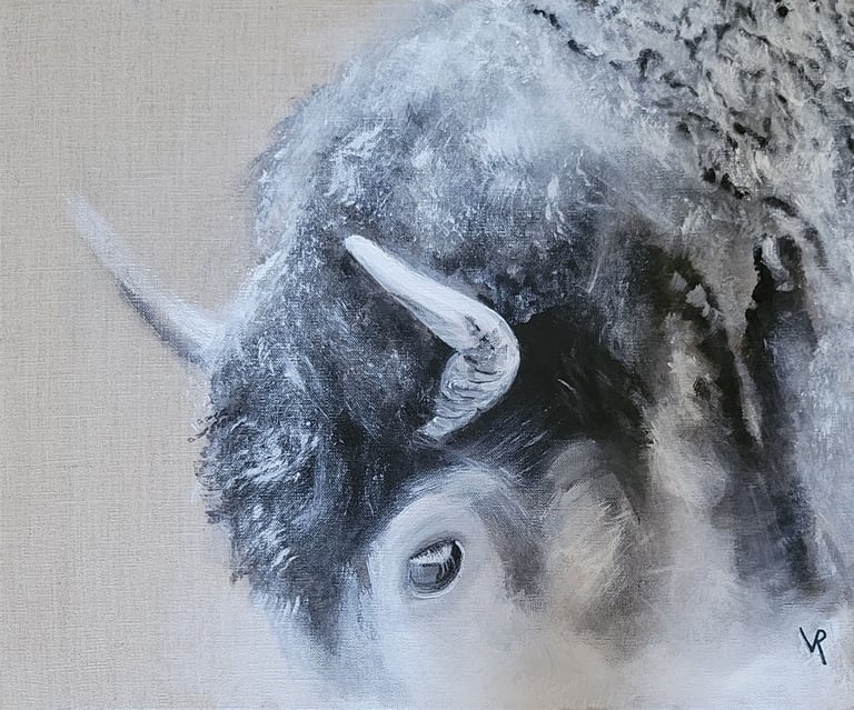 Acrylique sur toile 38 cm x 46 cm