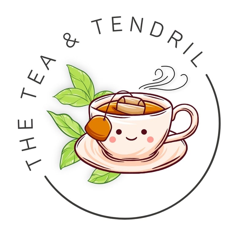 The Tea & Tendril logo