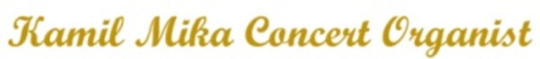 Kamil Mika Organist logo