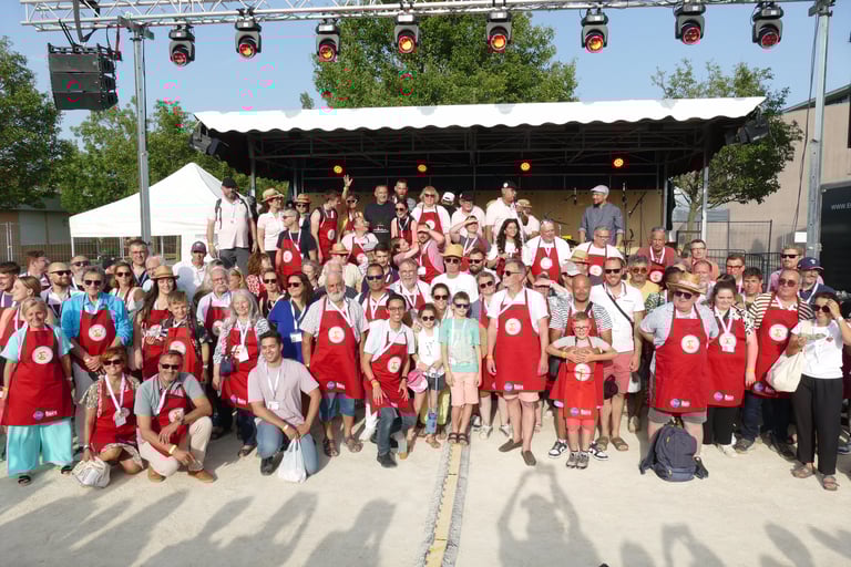 Les jurés et producteurs au Palmares