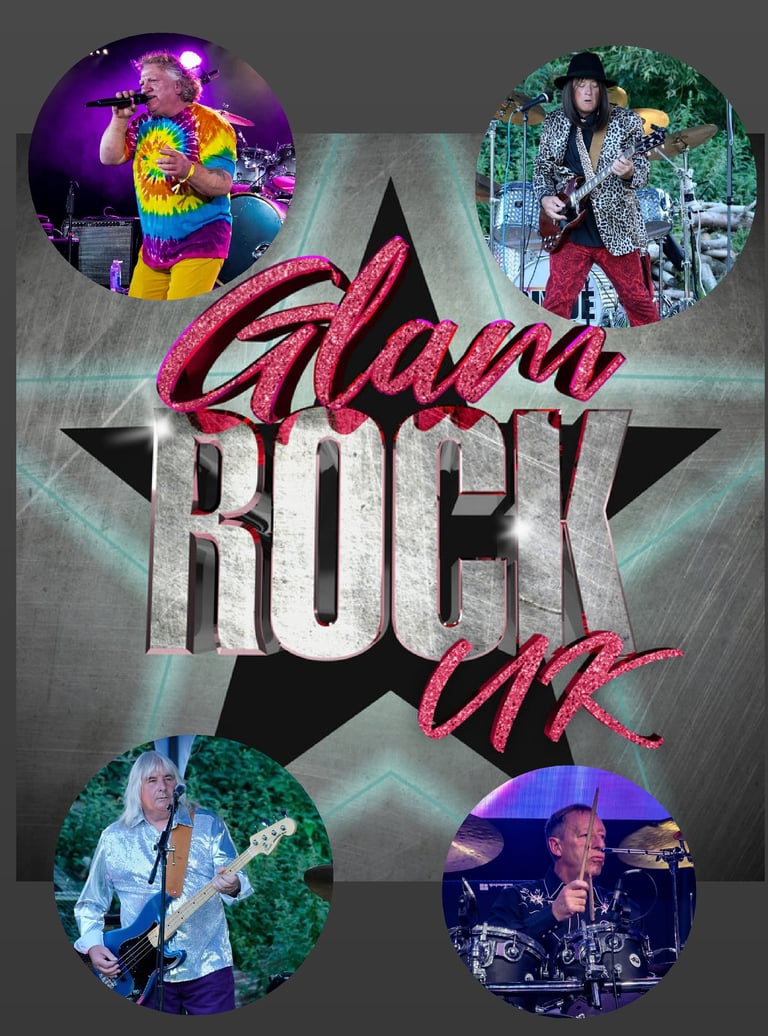 Glam rock uk logo
