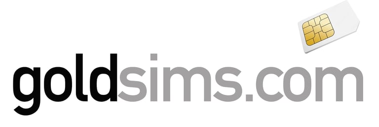 gold sim phone numbers logo