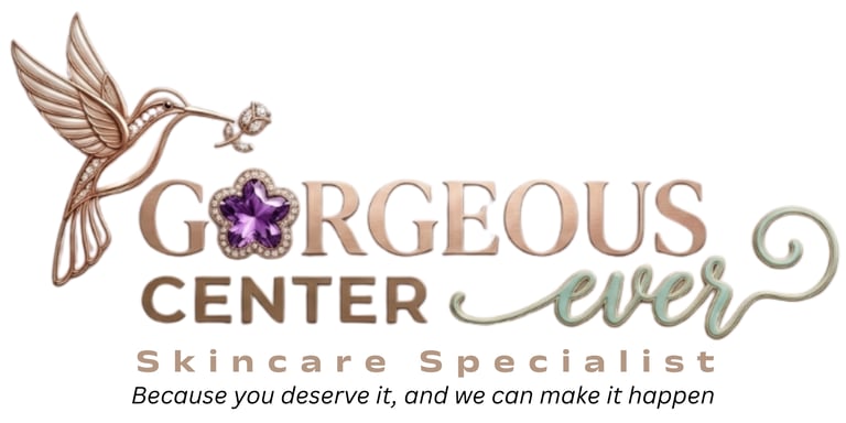GORGEOUS EVER CENTER – Where Beauty Becomes Art logo