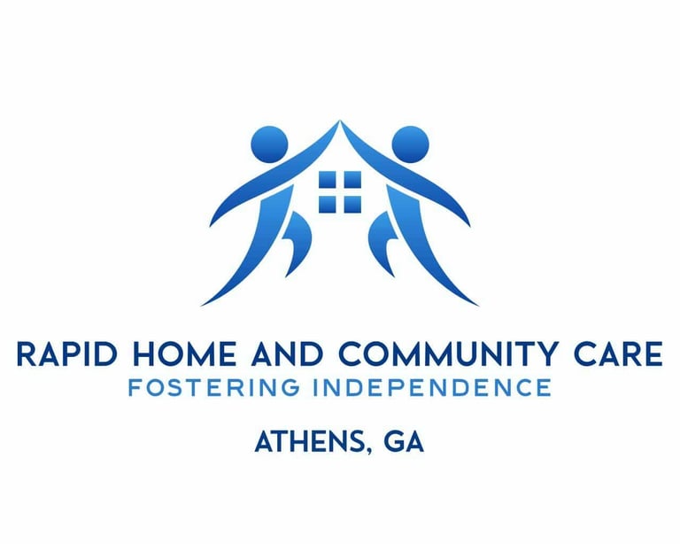RAPID HOME AND COMMUNITY CARE logo