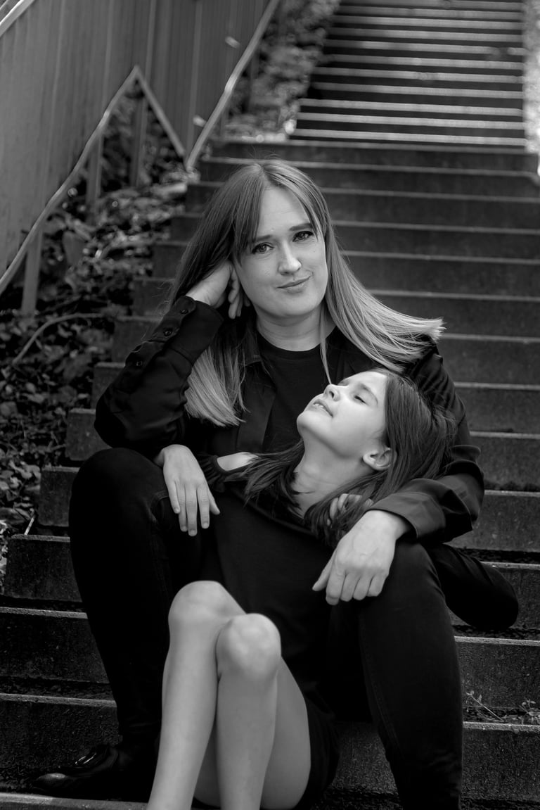 Šeimos fotosesija, asmeninė fotosesija, profilio nuotraukos, portretai