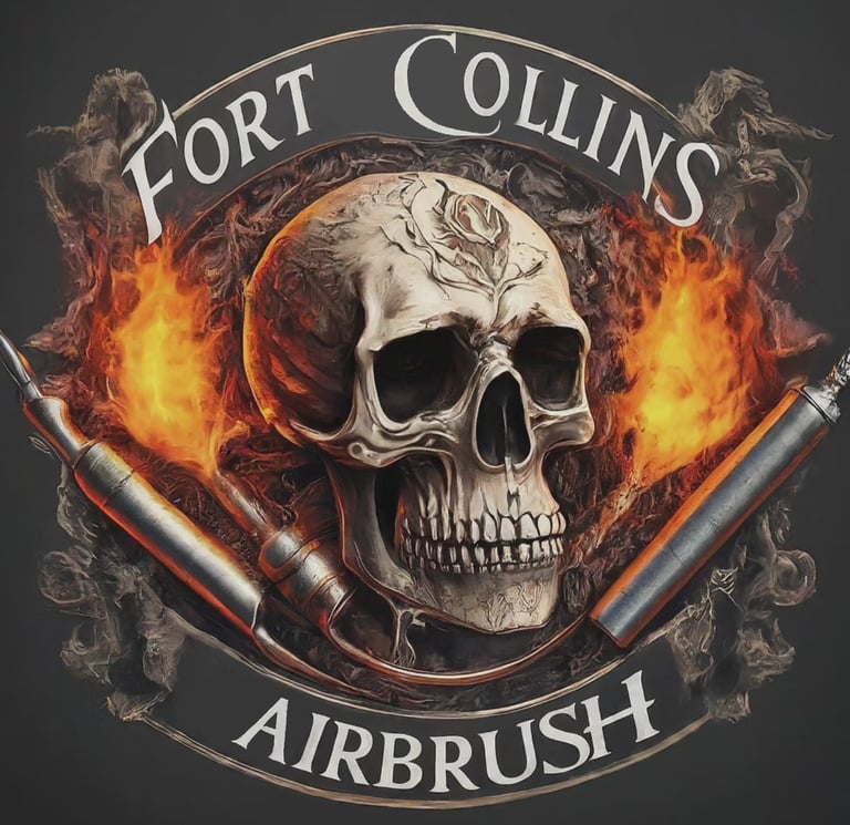 Fort Collins Airbrush logo