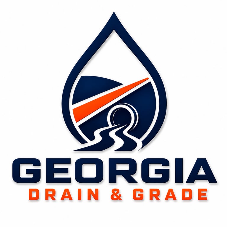 Georgia Drain & Grade logo