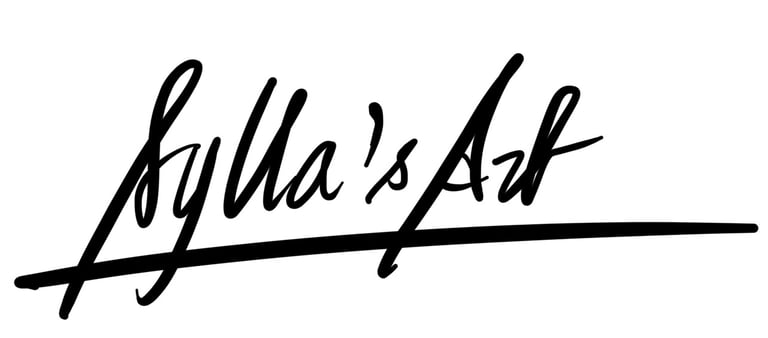 Sylla's art logo