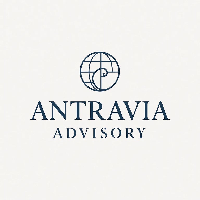 Antravia - Where Travel Meets Smart Finance logo