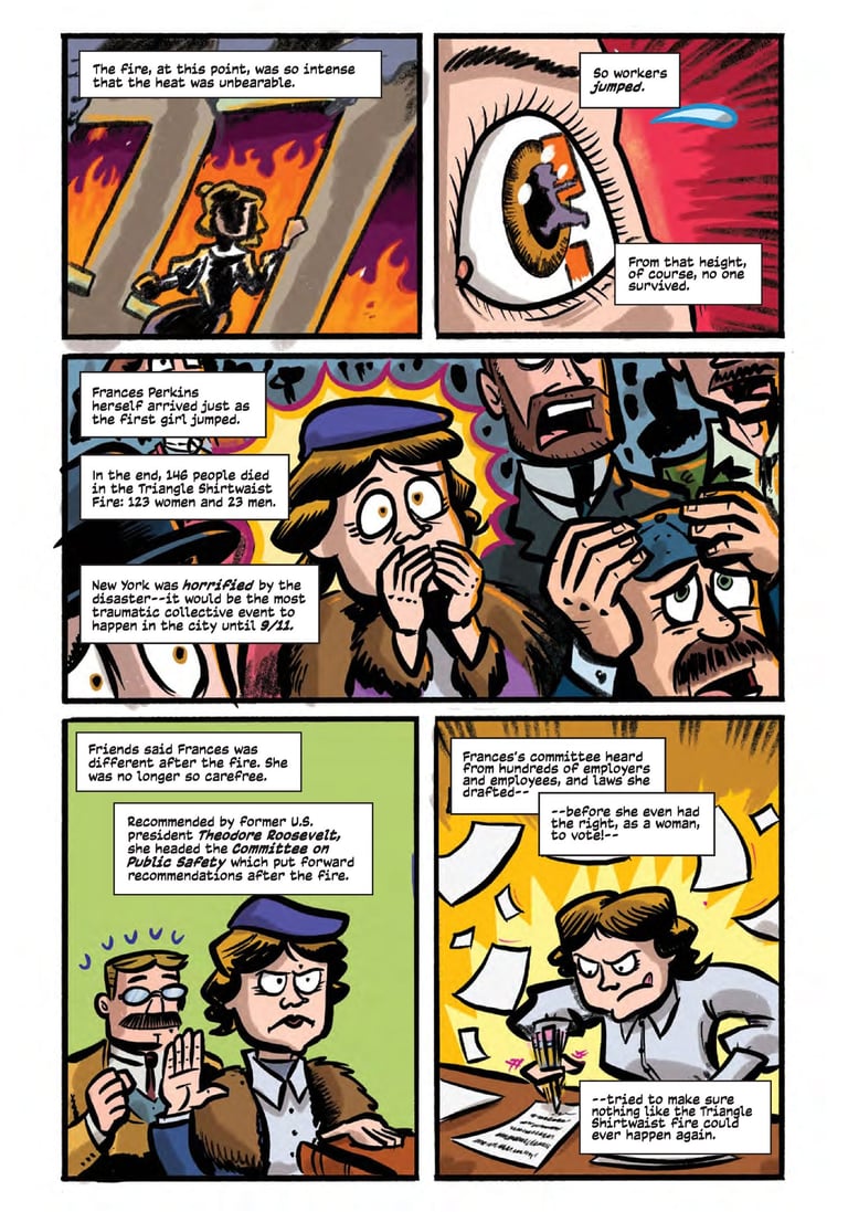 a page from Action Activists #2