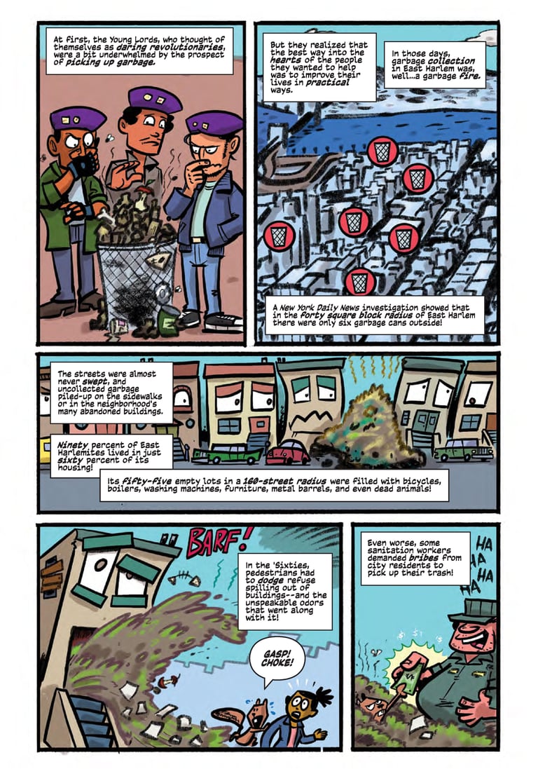 a page from Action Activists #2