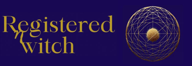 Registered Witch logo