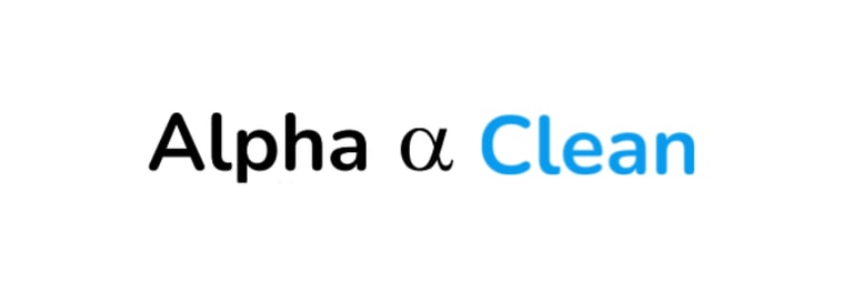 Alpha Clean logo
