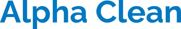 Alpha Clean logo
